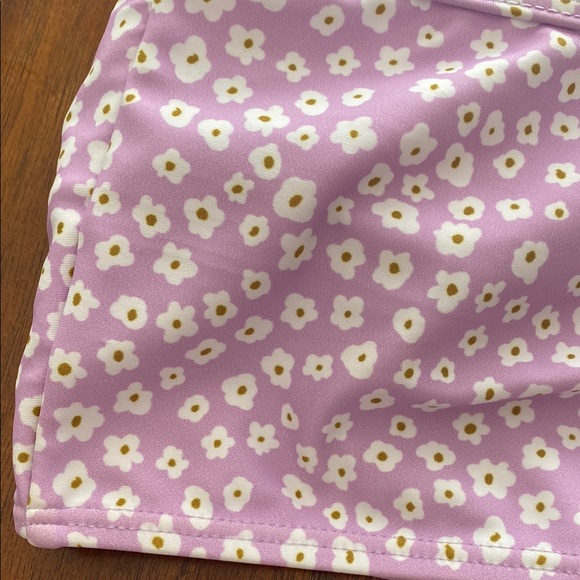 lavender floral bikini set - Picture 7 of 10